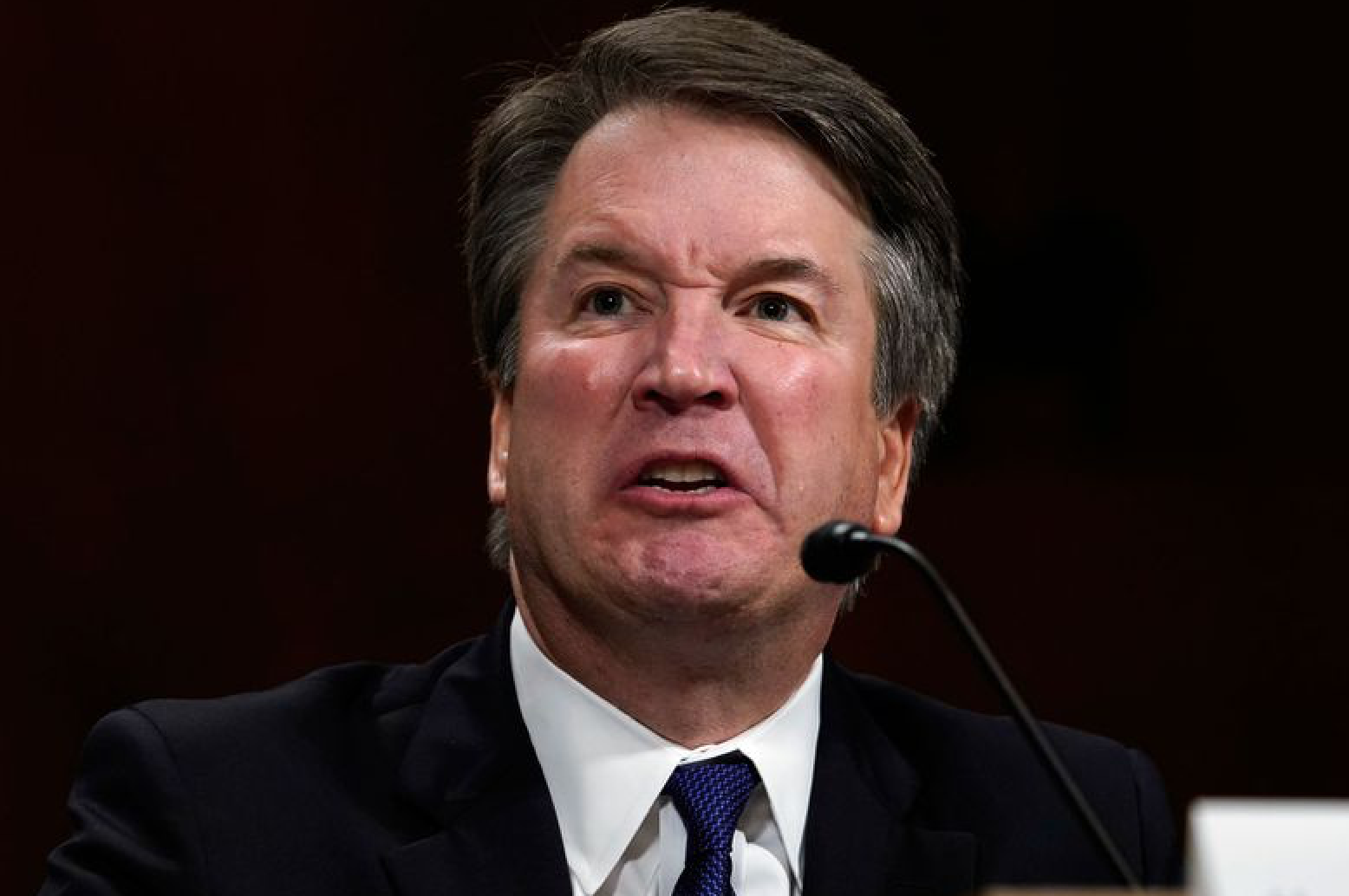 Thumbnail for "Drunken Brett Kavanaugh Accidentally Overturns Table, Chairs, Roe v. Wade"