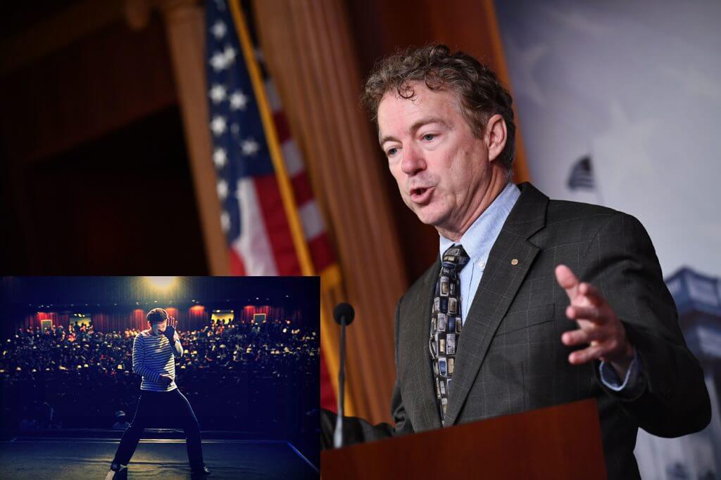 Thumbnail for "Rand Paul Accuses Dr. Fauci Of Political Theater In Dramatic Shakespearean Monologue"